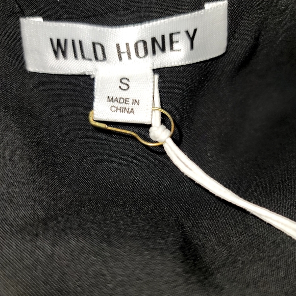 Jumpsuit women strapless various sizes of black and gray wide leg Zip lining - Picture 6 of 9